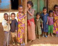 Aira village children, Ethiopia. Photographer: James Li, M.D.