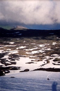 The Snæfellsjökull summit approach, Iceland. Photographer: John Mullen, M.D.